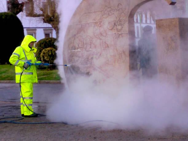 Pressure Washing Brick in Bells, TX